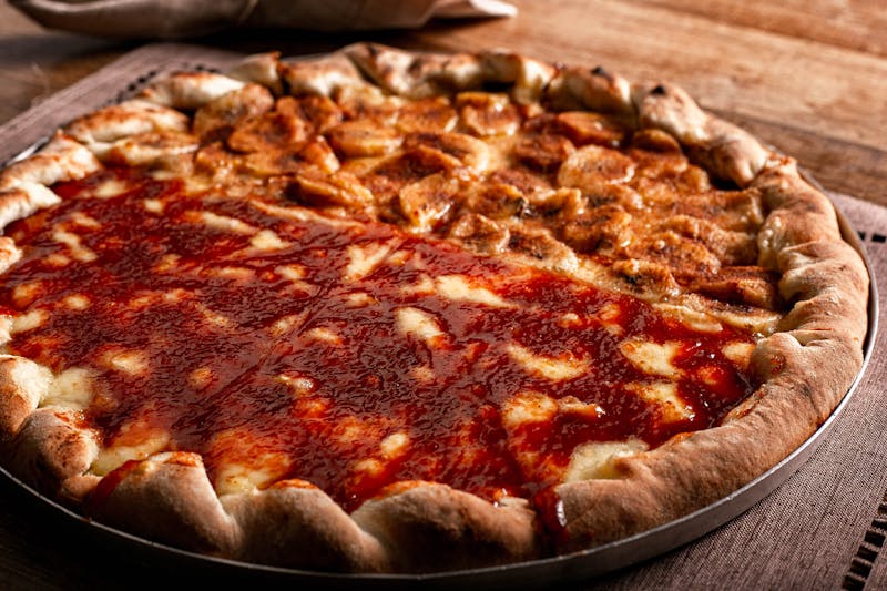 Caesar salad with romaine and parmesan